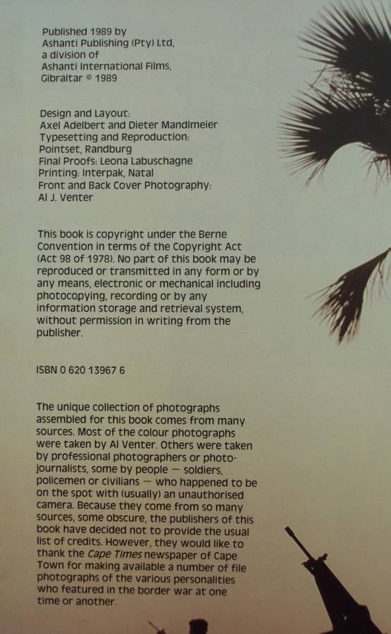 South Africas Border War 1966  1989 Willem Steenkamp