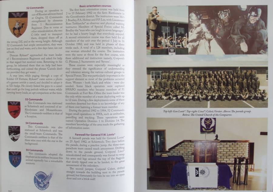 We Fear Naught But God Signed by the author Pictorial Edition of the South African Special Forces
