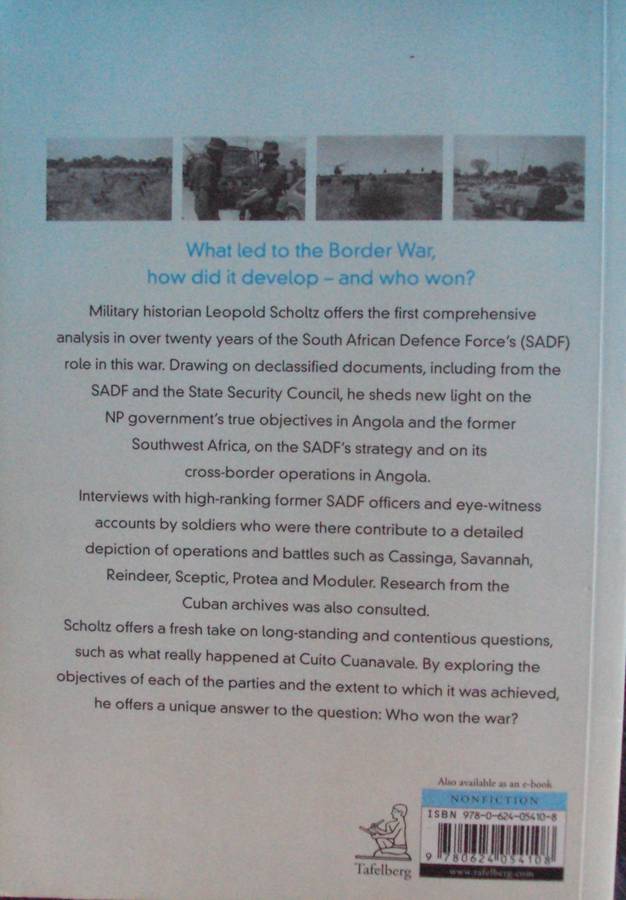 The SADF in the Border War 1966  1989  Leopold Scholtz