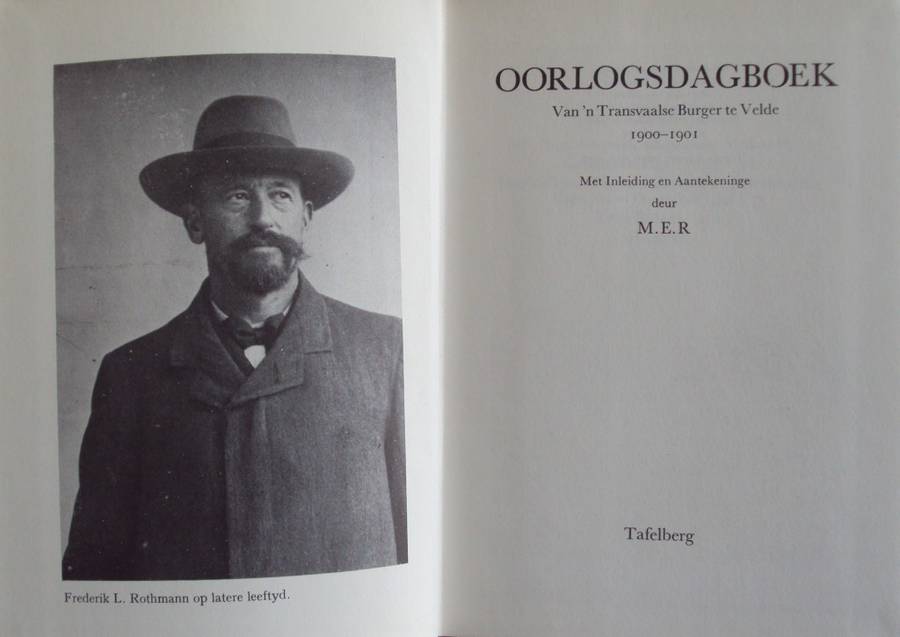 Oorlogs Dagboek van n Transvaalse burger te velde 1900-1901