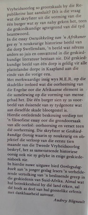 Oorlogs Dagboek van n Transvaalse burger te velde 1900-1901