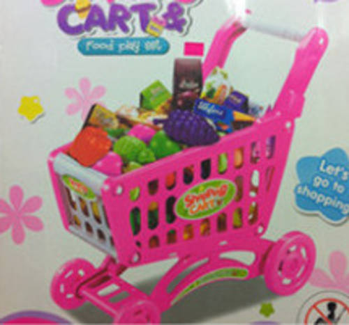 2 ON AUCTIONS !!!KIDS GIFT TOYS SHOPPING CART&FOOD PLAY SET
