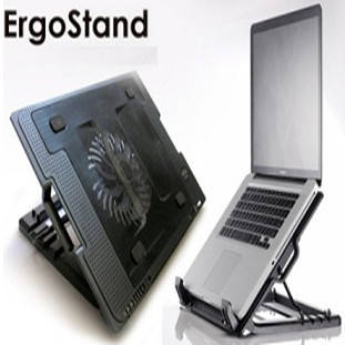 Ergostand  Adjustable Laptop Cooling pad / laptop cooler pad with  fan