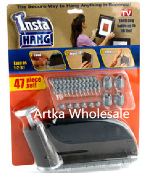 47 Piece Insta Hang Seamless Wall Studs AS SEEN ON TV