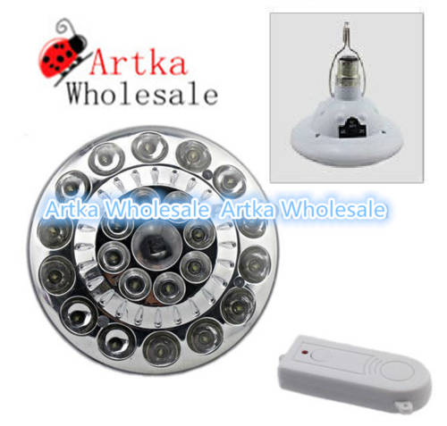 Emergency LED Light with remote control, rechargeable battery