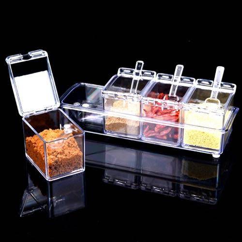 CRYSTAL MULTIPURPOSE SEASONING BOX