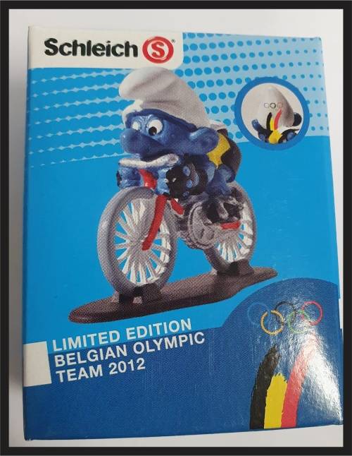 40270: Belgium Olympics Cyclist // STILL SEALED IN BOX