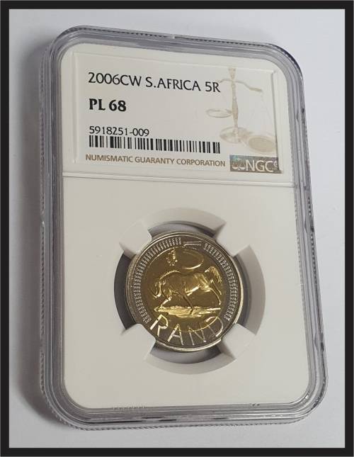 SCARCE!!! 2006 Oom Paul Mintmark R5 // NGC PL 68 // ONLY 957 Minted // HIGH GRADE