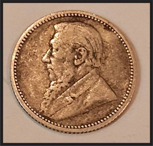 ZAR 6 D 1893, Only 95 530 Minted, As per photo