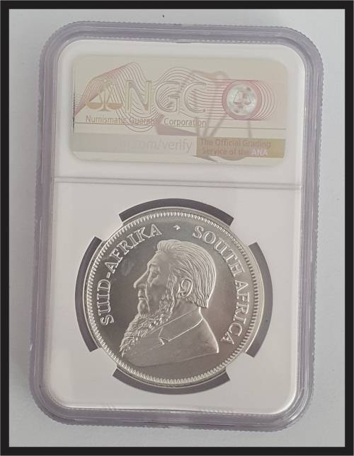 2021 Silver Kruger Rand // Grade NGC MS 69
