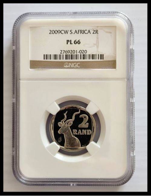 2009 Oom Paul Mintmark R2 // NGC PL66 // 1976 Minted