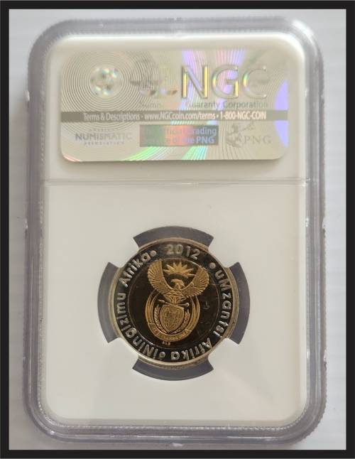 2012 Oom Paul Mintmark R5 // NGC PL67 // 1740 Minted