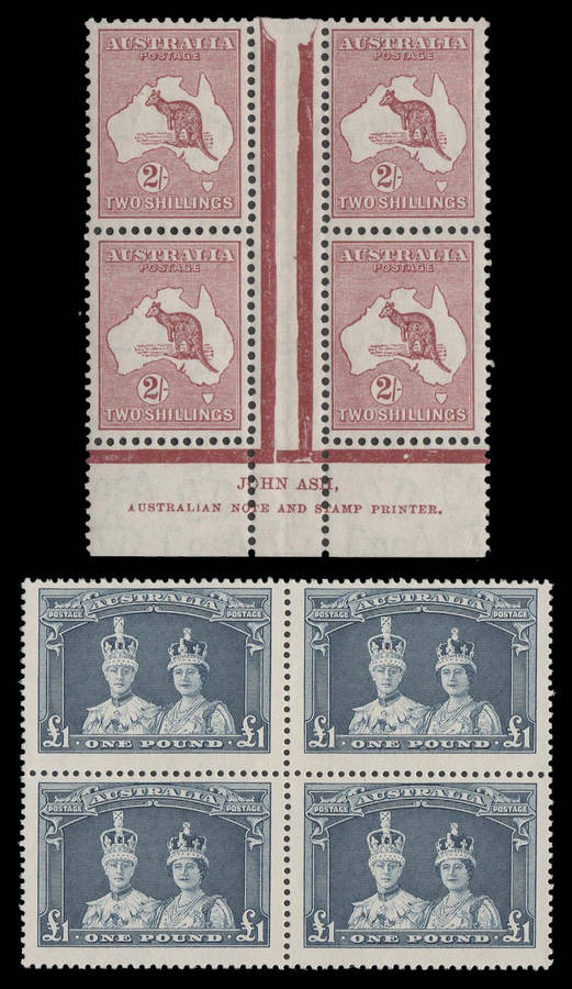 Cat.value R128 000-00+.  King George VI Australia Collection.  1 700+ mint stamps.