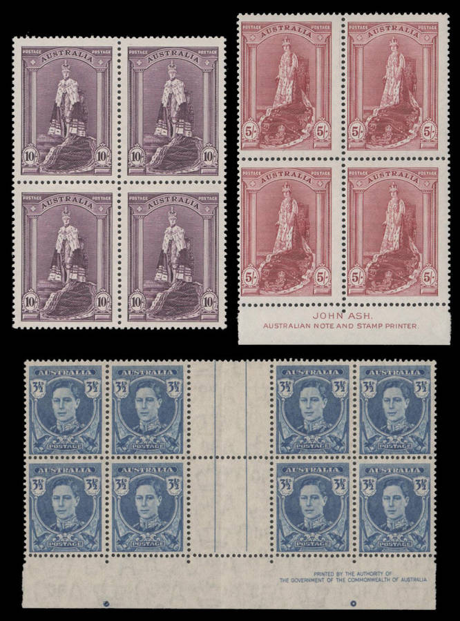 Cat.value R128 000-00+.  King George VI Australia Collection.  1 700+ mint stamps.