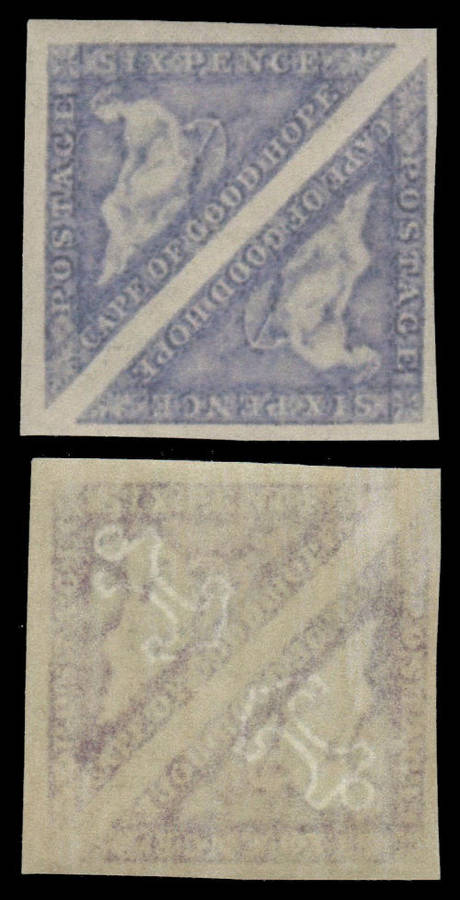 Cape of Good Hope.  Cape Triangular Forgery as per scan.