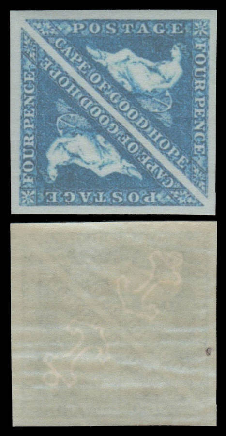 Cape of Good Hope.  Cape Triangular Forgery as per scan.