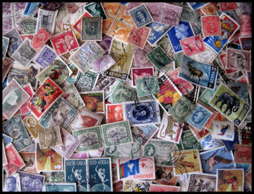 Selection of 5 000 stamps. Free postage with tracking number. Fully GUARANTEED!