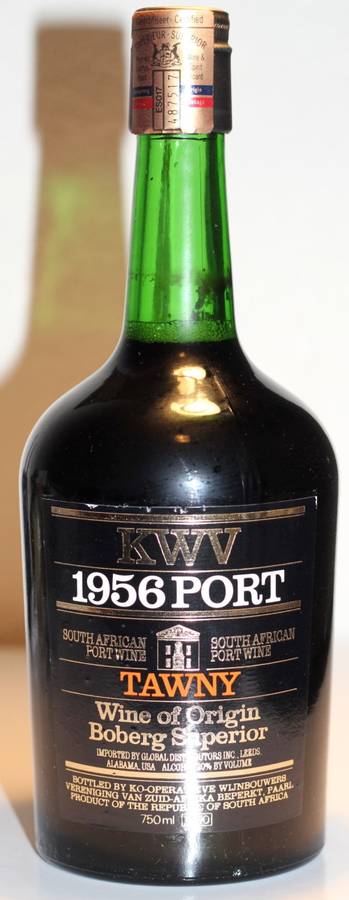 KWV TAWNY PORT 1956    -   ***RARE 60 year old KWV TAWNY Port for the discerning Collector***