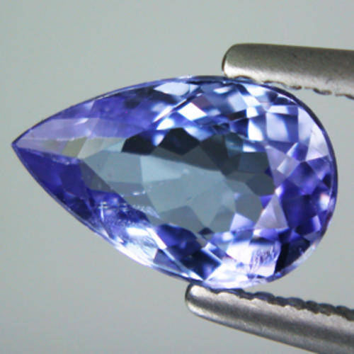 1.36 CT VIOLET BLUE PEAR TANZANITE