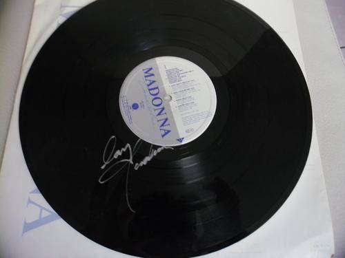 Madonna True blue signed LP