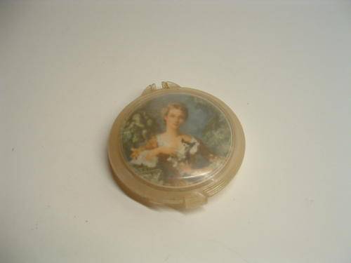 antique face powder cassing
