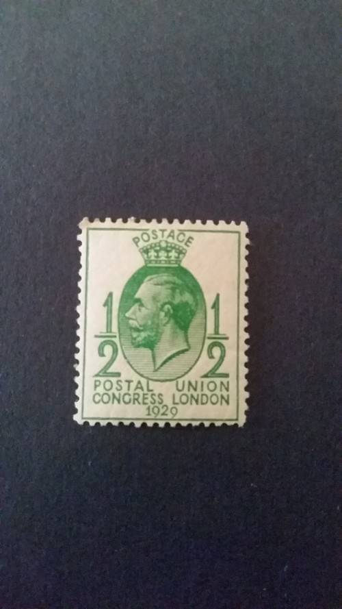 GB 1929 Postal Union Congress London - Mint