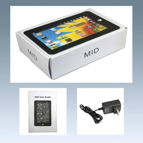 " Google android 2.2 tablet PC touch screen WiFi + Cam