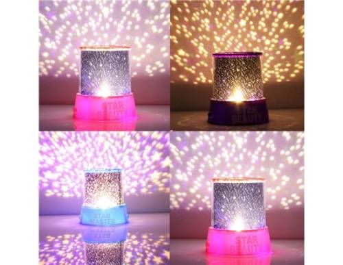 Star Projection Night Light - PINK