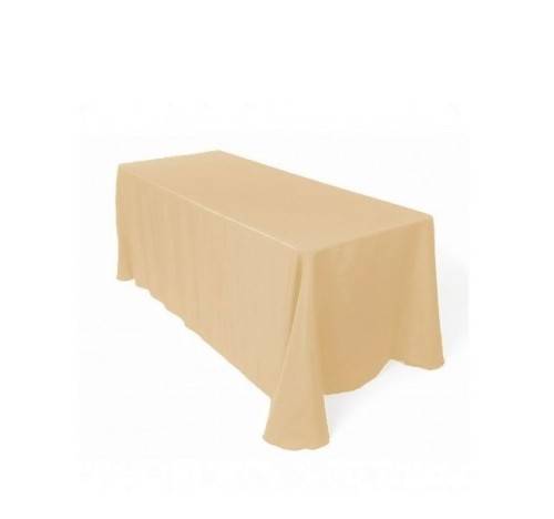 Easy Care Drip Dry Tablecloth -  150 x 250 cm - Taupe