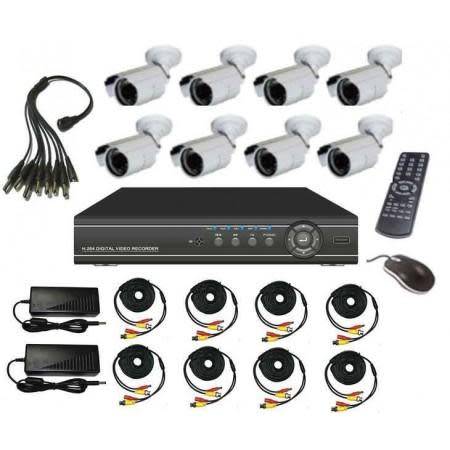 Brand new 8 channel analog cctv security system with 3G Viewing