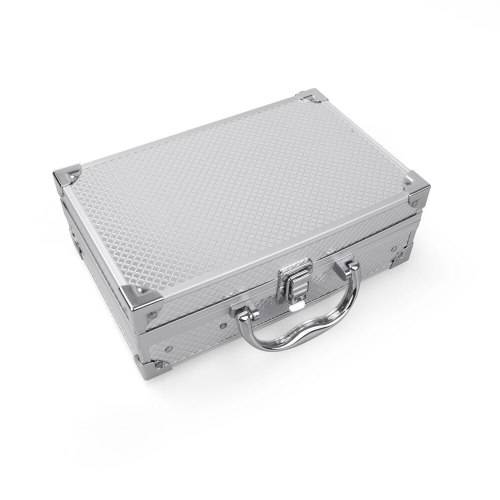 Professional Makeup Set 3 Lyers Suitcase Makeup Kit Glitter Lipstick Brushes Nail Polish Cosmetic