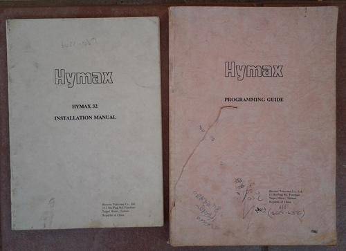 Hymax 32 Manuals