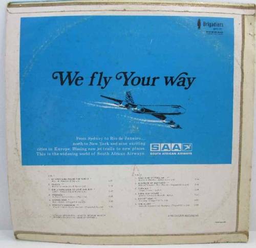Ge Korsten Takes The Air With SAA, 1969 - Brigadiers, BRS 250