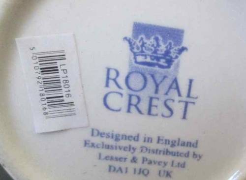 Commemorative Royal Wedding Of Prince William And Catherine Middleton Cup -Royal Crest