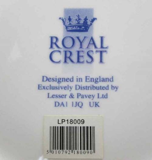 Commemorative Royal Wedding Of Prince William And Catherine Middleton Plate + Box - Royal Crest