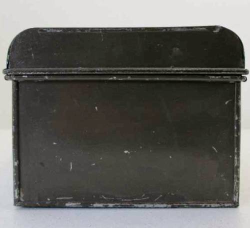 Vintage Metal Lunch Box - 22cm/17cm/13cm