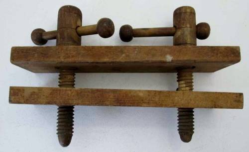 Vintage Wooden Cheese Press - 30cm/20cm