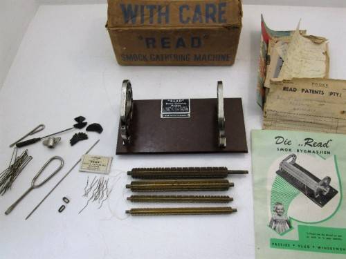 Read Smock Gathering Machine, Made In South Africa