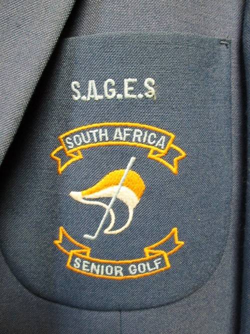 Vintage SAGES South Africa Senior Golf Blazer - Size 46