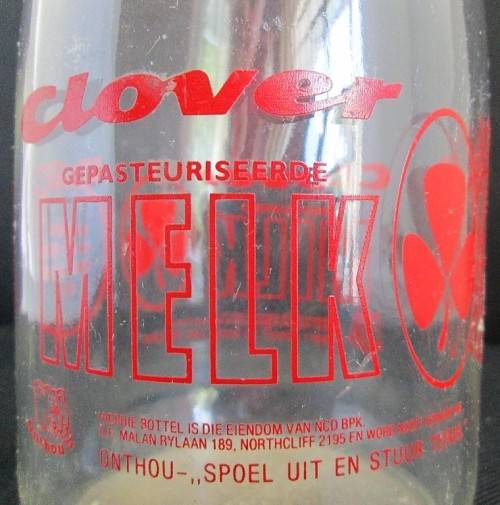 Vintage Clover Milk One Litre Bottle