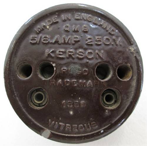 Kersom, Made In England Bakelite Toggle Switch (Not Tested) - 4,5cm/5,7cm