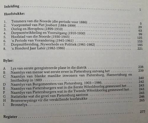 Pietersburg 1886-1986 - Louis Changuion - Stadsraad Van Pietersburg, 1986