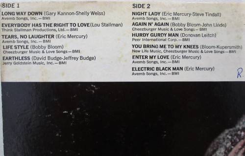 Eric Mercury - Electric Black Man - Avco Embassy, 1970 - AVE 33001