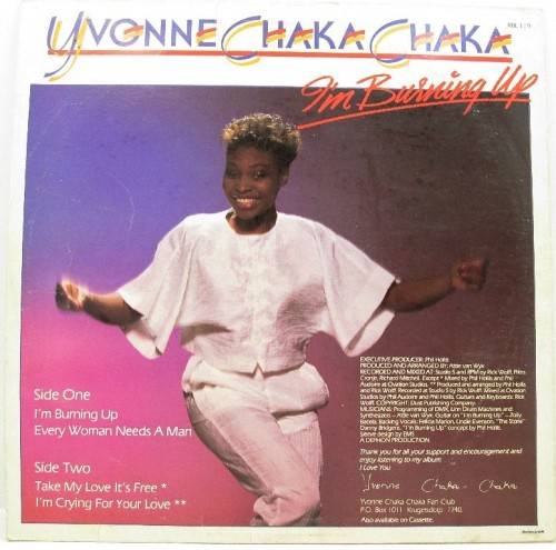 Yvonne Chaka Chaka - I'm Burning Up - Roy B - RBL 119
