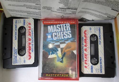 Vintage Commodore C64 Computer + Accessories