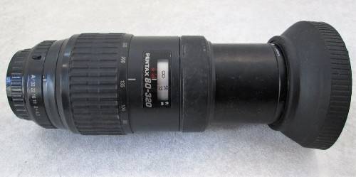 SMC Pentax-FA 1:4.5-5.6 80-320mm + Kenko Skylight [1A] 58mm