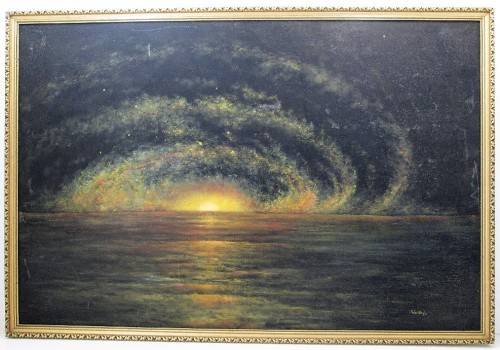 Original Large Framed Falet Mpofu Painting - Size 79cm/53cm