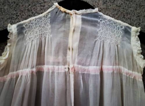 BEYOND BEAUTIFUL Christening Gown Used For 4 Children, All Names Embroidered, Beginning 1939