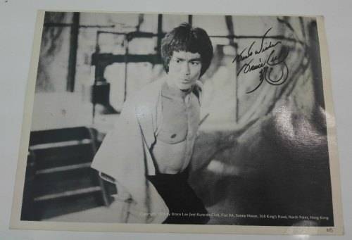 Bruce Lee Combats...+ 2X Autographed Photos