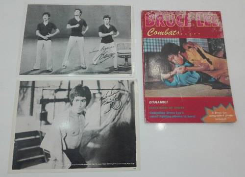 Bruce Lee Combats...+ 2X Autographed Photos